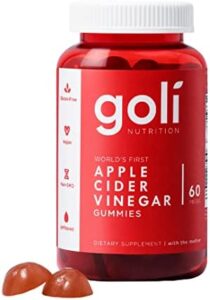 Goli Apple Cider Vinegar Gummy Vitamins – 60 Count – Vitamin B12, Gelatin-Free of charge, Gluten-Cost-free, Vegan & Non-GMO